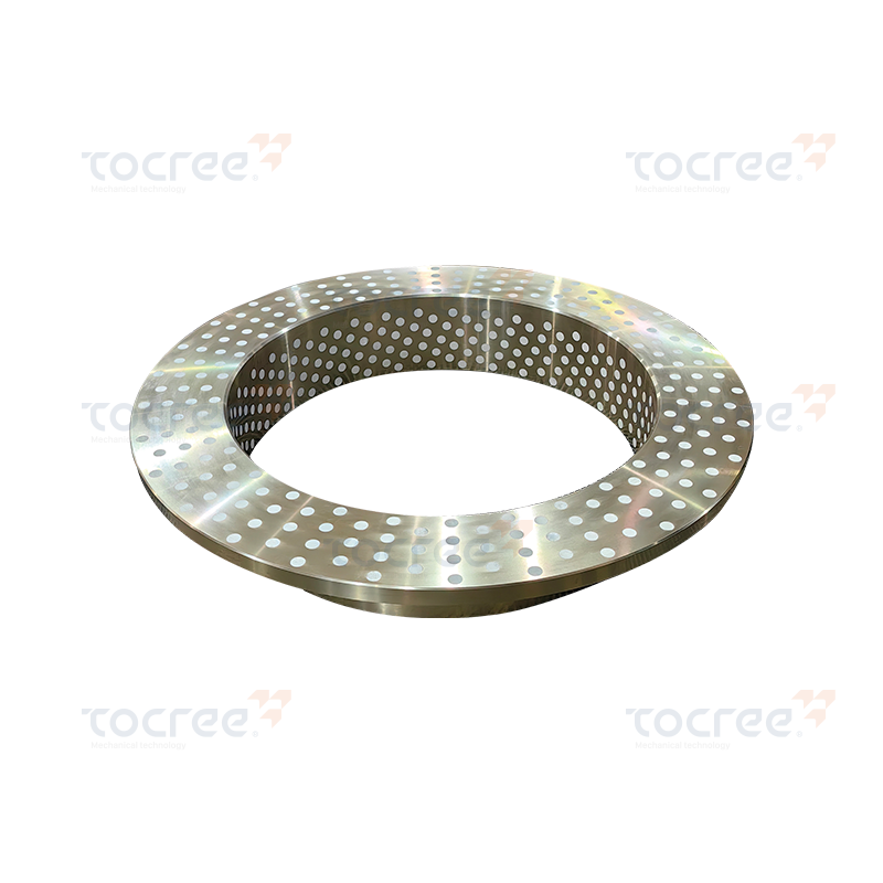 Boccola in ottone autolubrificante incorporata in PTFE